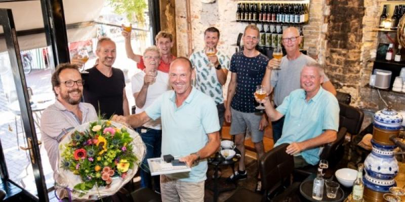 Harry Slagman veertig jaar in dienst